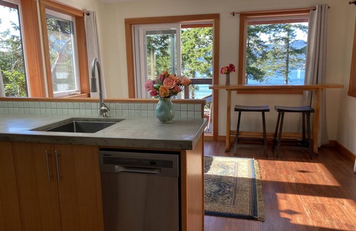 Juan de Fuca Electoral Area Apartment | Waterfront! Tiny House Sweet-Suite perched in the forest on the oceanfront.