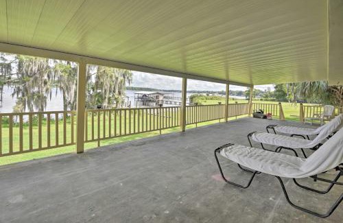 Welaka House | Waterfront Welaka Escape with Private Docks!