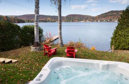 Saint-Damien House | Waterfront with Spa and Lake Access