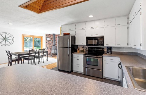 Montague House | Waters Edge Retreat- Private Lake Michigan Frontage