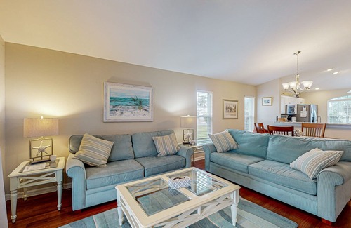 Beachwalk Isles House | Waterside Home with Private Covered Pool & Patio - Golf Courses Nearby