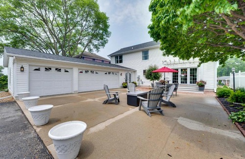 Waverly House | Waverly Vacation Rental with Game Room and Patio!