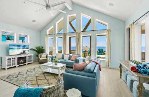 Crystal Beach House | Wayward Sun Luxury 4BR Gulf Retreat w Pool, Hot Tub & Elevator