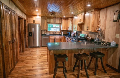 Flatwoods Cabin | Weekend cabin retreat on a secluded 1,000 acres. Miles of hiking trails.