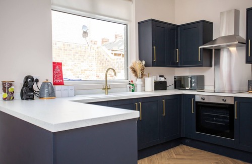 Blyth House | Welcome to Haughton Terrace, a spacious and stylish home in Blyth, perfect for families or groups of up to 9 guests. Enjoy modern comforts, 5 cozy bedrooms, 2 bathrooms, and easy access to the coast and local amenities.
