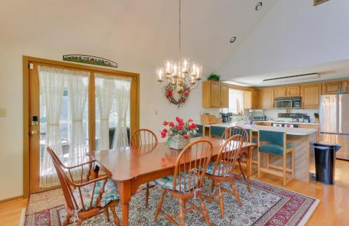 The Woods House | West Virginia Home with Deck on Golf Course