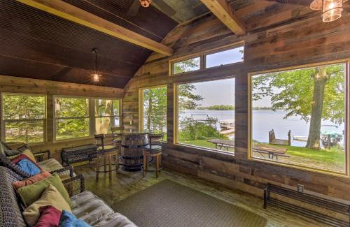 Weyauwega House | White Lake Home with Patio, Fire Pit, Boat Dock!