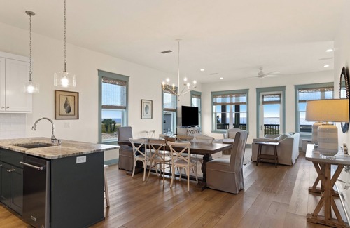 Port St. Joe House | White Whale boasts gulf views from 3 levels, private pool & steps to the beach, pet friendly!