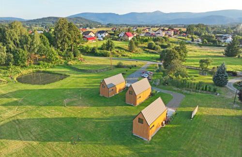 Lomnica House | Widok na Śnieżkę - domki całoroczne