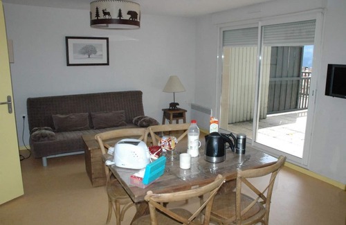 Loudervielle Apartment | Wifi, fitness, swimming pool, sauna, terrace, balcony, ski locker, 32m², Peyragudes