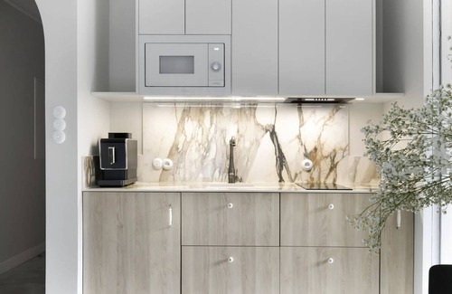 Kamienny Potok Apartment | Willa Szwarc cozy gray apartment