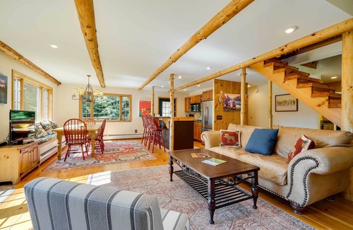 Winhall House | Winhall Home w/Deck + Views, 6 Mi to Ski Slopes!