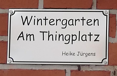 Rinteln House | Wintergarten am Thingplatz