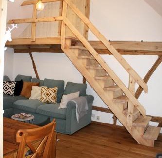 Alfter Apartment | Wohnung Alter Heuboden im Fachwerk bei Bonn Alfter