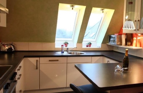 Gueby Apartment | Wohnung Ausblick - Hof Eckhorst
