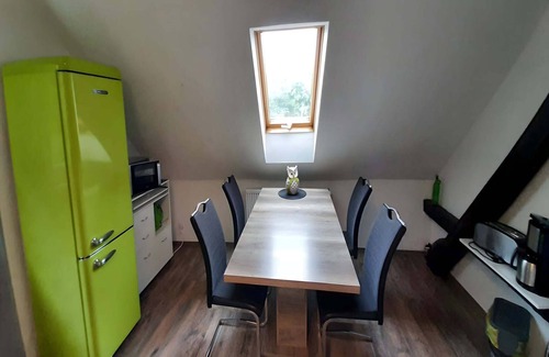 Burgk Apartment | Wohnung in Burgk am Fluss Saale und See