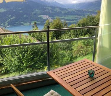 Beatenberg Apartment | Wohnung mit See und Bergsicht im vier Sterne Hotel