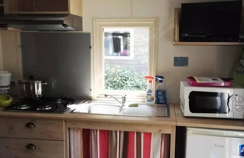 Saint-Michel-Chef-Chef Cabin | Wohnwagen mit 2 Schlafzimmern für 4 Personen
