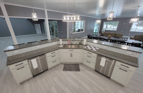 Longville House | Woman Lake Beach House - Family Reunion - Private 100' Wide Beach