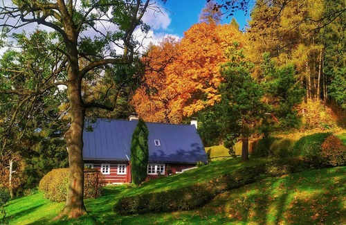 Zdonov Villa | Wonderful private villa for 5 people with TV, pets allowed and panoramic view