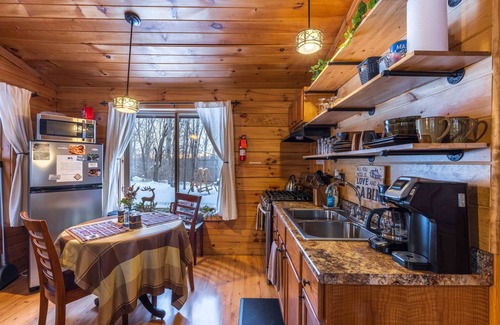 Logan Cabin | Woods Cabin, secluded with hot tub