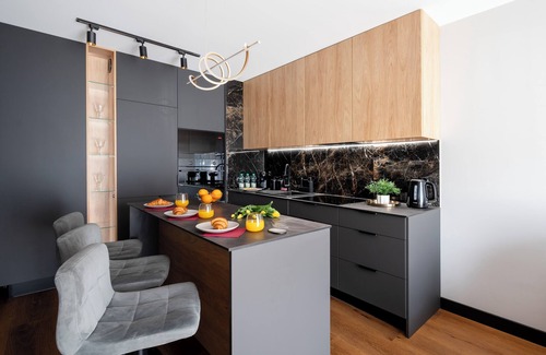 Lodz Apartment | Wróblewskiego Chic Apartment with Garden