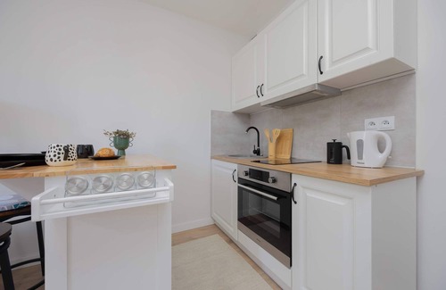 Bielany Apartment | Wrzeciono 52 | Warszawa | Bright Studio | Balcony