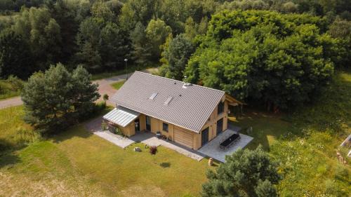 Muldestausee House | wunderschönes Blockhaus direkt am See für 10 PAX