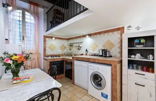Rione VIII Sant'Eustachio Apartment | XV century Palazzetto Loft - The Angeli's Ap. - couples & kids Rome City Centre