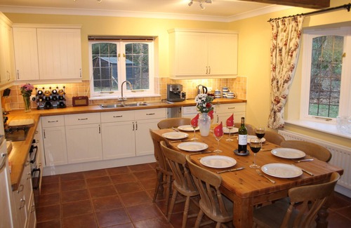 Graffham House | Yaffle Cottage. Home comfort in an idyllic woodland location