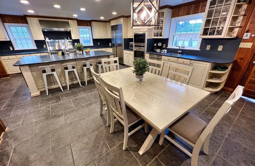 Hague House | Year-Round River Escape with Beach & Indoor Heated Pool, Hot Tub and more!
