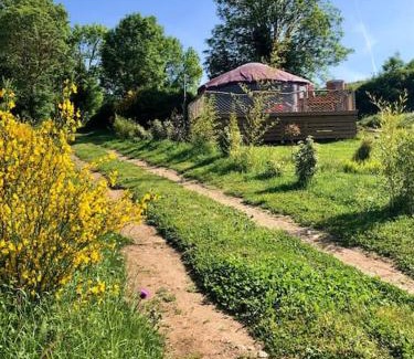 Saint-Beauzely House | Yourte 2-4 personnes avec SPA
