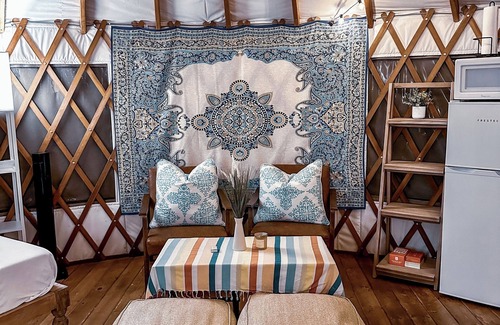 Vista Apartment | Yurt Life! Nestled in North San Diego foothills yet only 20 mins from beach.