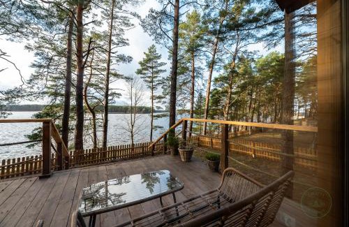 gmina Karsin House | Zakątek Wdzydze nad samym jeziorem - pierwsza linia