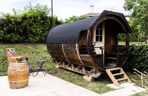 Fleurie Cabin | Zimmer Tonneau BARREL (ohne Sanitäranlagen) 2 Personen