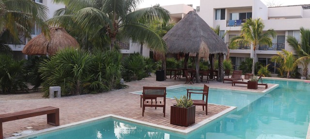 Progreso, Yucatan beach condo Playa Chaca ground floor