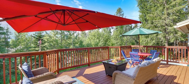 Spacious Eagle River Escape w/Hot Tub + Views!