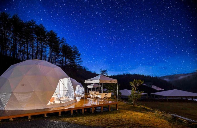 温泉グランピングWooods芸北