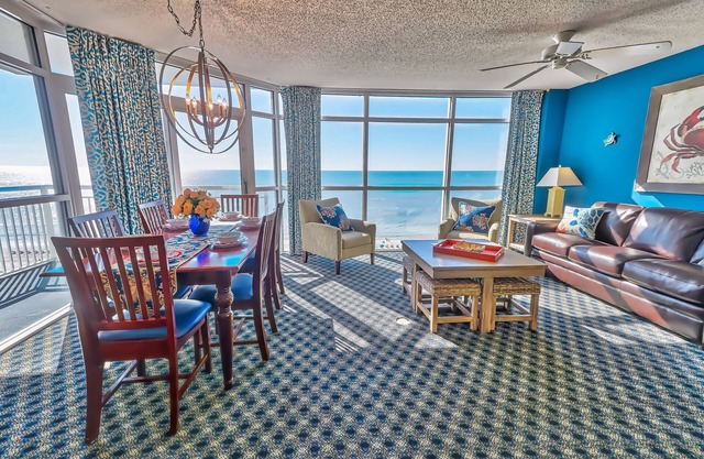 ⋆𖦹NEW❀Amazing Direct OceanFront/Spacious/Pristine/Indr-WaterParks 2BR2BA2Balcs