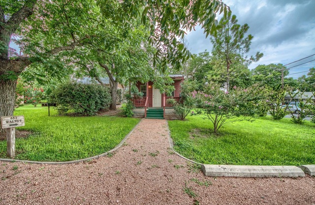 1.1 mile to Main St. 4 minute drive, walkable.