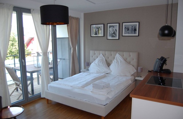 1 bedroom apartment for 1-2 people in Freiburg-Vauban. High-quality