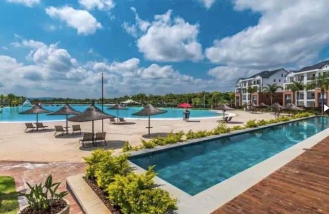 * 1 Bedroom apartment include a bathroom with a shower and toilet.