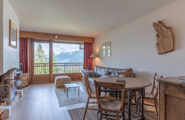 1-Bedroom Apartment Near Slopes - Megève - Wifi, Parking