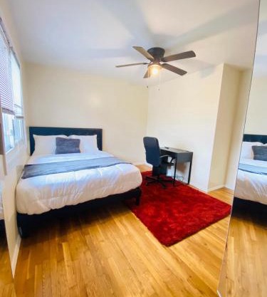 1 bedroom terrace view with shared bathroom #4