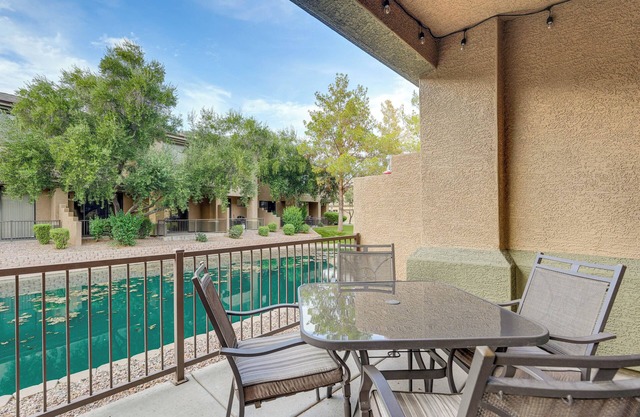 1 Mi to Golf: Lake-View Condo w/Pool in Chandler!