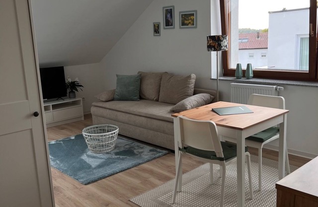 1 room attic studio, bright and cozy. Ideal for 1 person