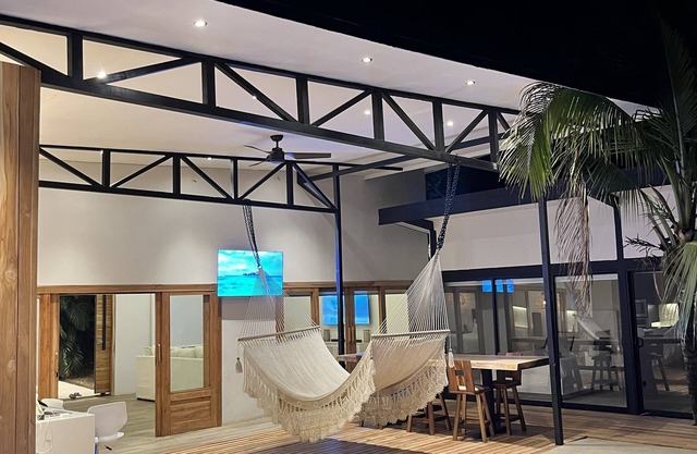 10 min to the beach luxury home with beautiful nature around the property .