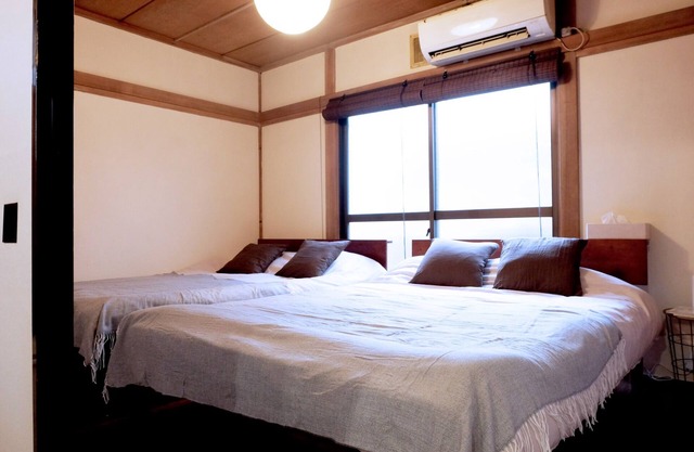 101 Oldstyle Apartment 2 double beds living r - Room 101 Mitsumi Corp I 1233 Kichijojiminamicho Musashinoshi Tokyo/Musashino, Tokyo