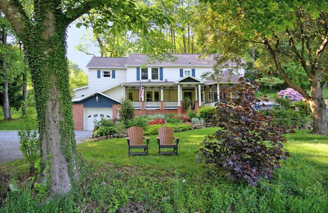 11-Acre Farmhouse Retreat | Creek, Pool, Hot Tub