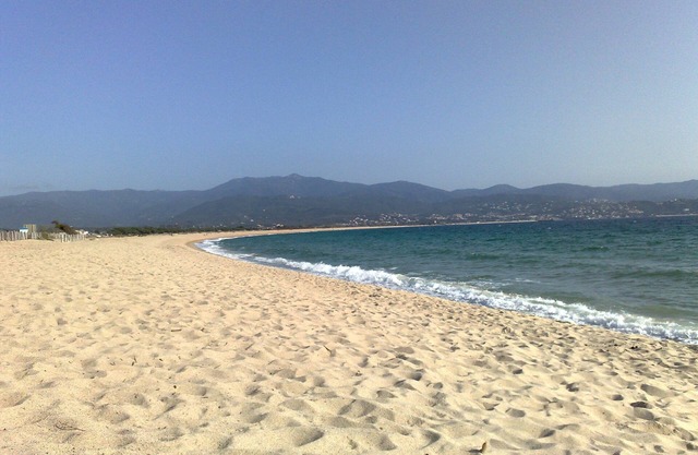 125 meters from a family beach, villa in garden.